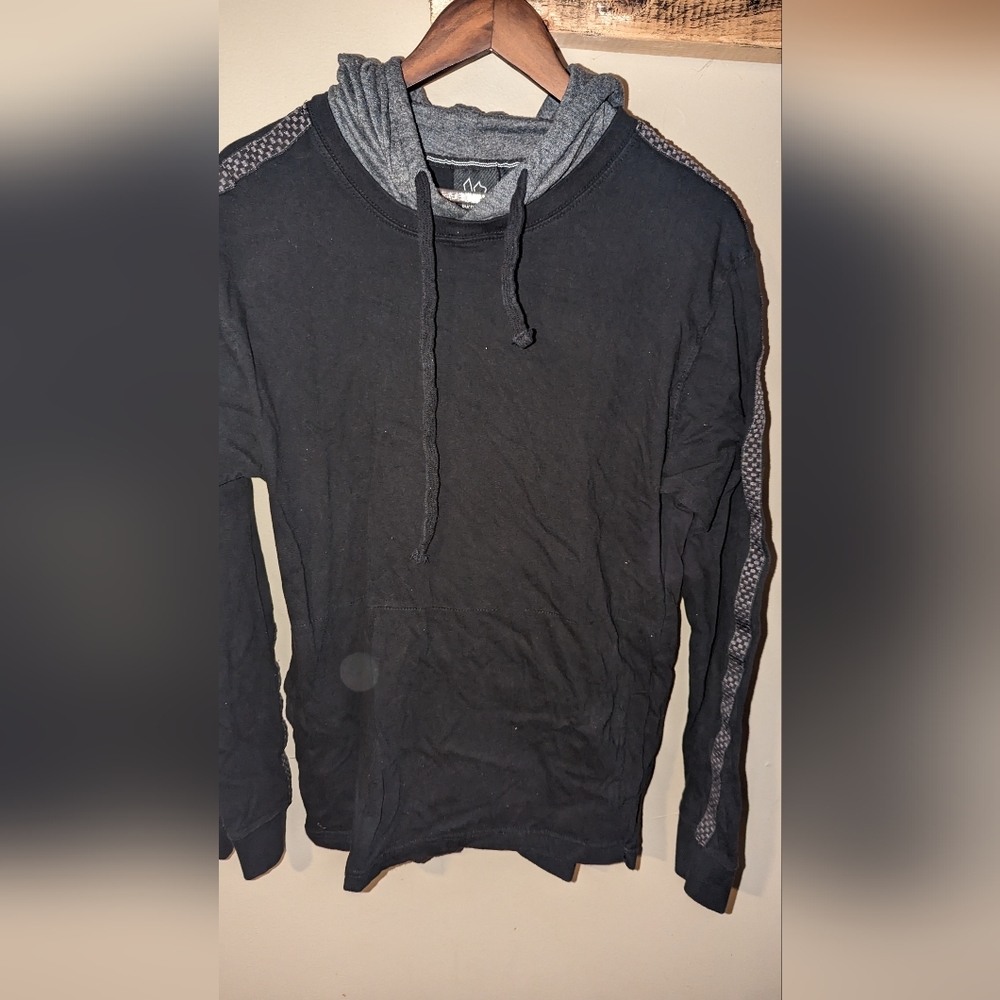 Black hoodie